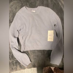 RVCA sweater crop NWT